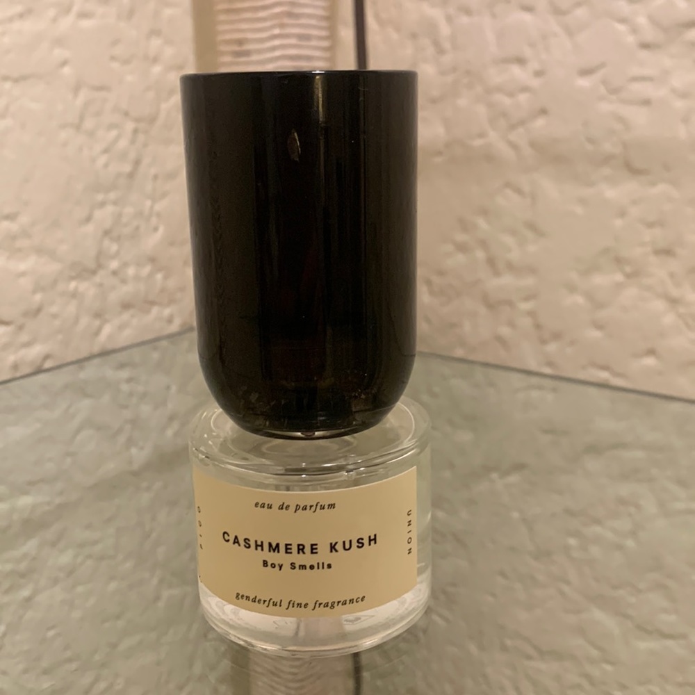 Boy Smells Perfume
